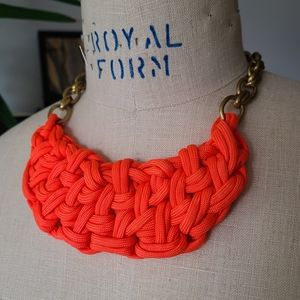 J Crew Braided Statement Necklace